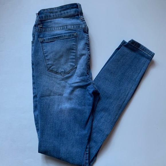 KanCan Super Distressed Denim Skinny Jeans - Picture 3 of 9